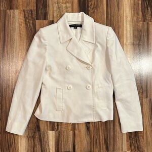 Vintage Anne Klein Cream Wide Leg Pants with Relaxed Fit Size 2P